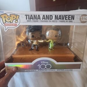 Disney 100 funko pop Tiana and Naveen